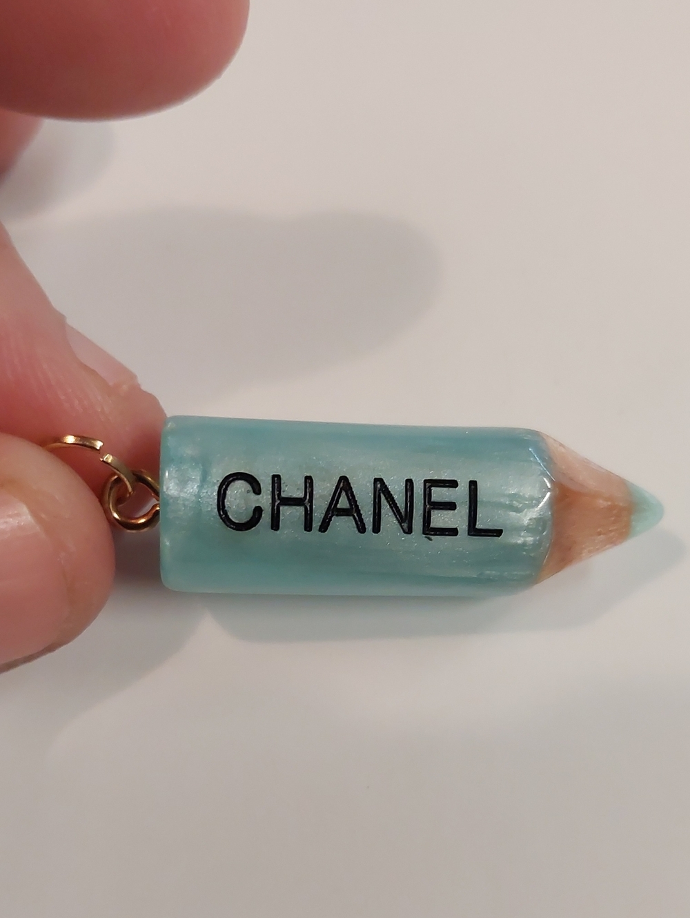 CC Turquoise Blue Pencil Charm Pendant Sale 1/$20 or 2/$35